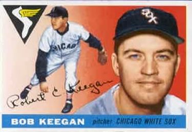 Bob Keegan 1955 Topps #10 Sports Card
