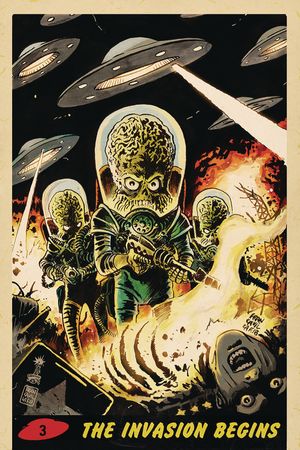 Mars Attacks #3 (10 Copy Francovilla Virgin Cover)
