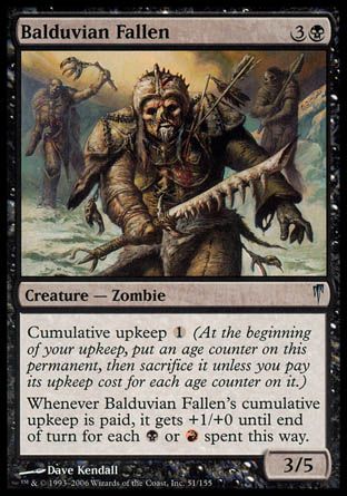 Balduvian Fallen (Coldsnap) Trading Card