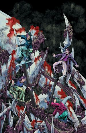 Cemetery Kids Run Rabid #4 (Cvr C Inc 1:10 Jenna Cha Full Art Variant)