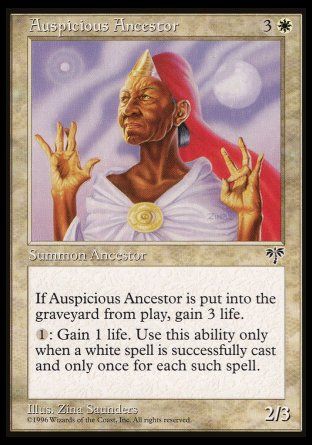 Auspicious Ancestor (Mirage) Trading Card