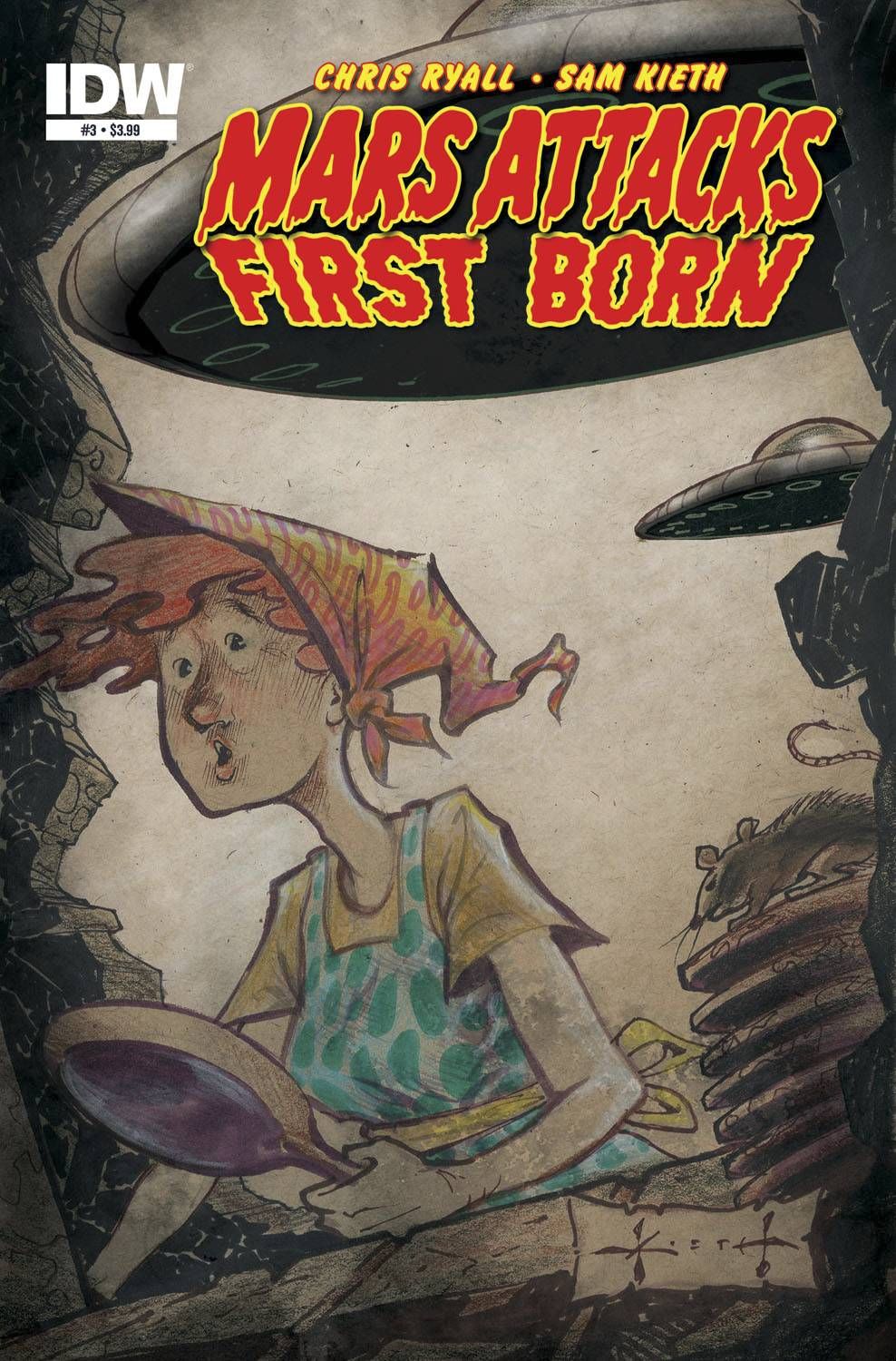 Mars Attacks: First Born #3 Comic