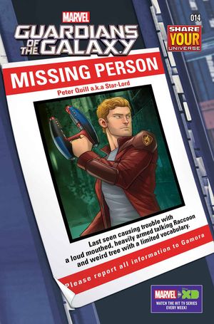 Marvel Universe Guardians Of Galaxy #14