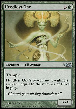 Heedless One (Elves vs. Goblins) Trading Card