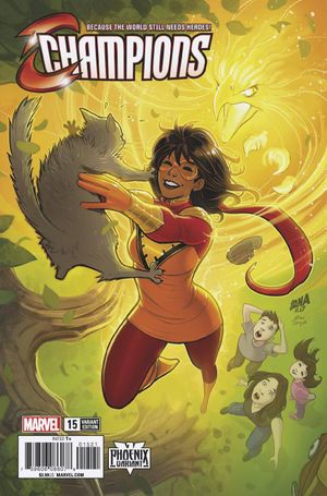 Champions #15 (Torque Phoenix Variant Leg)