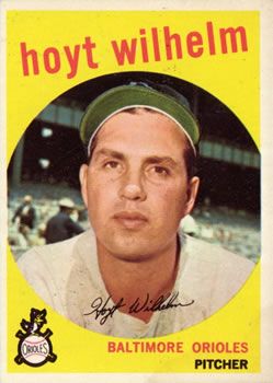 Hoyt Wilhelm 1959 Topps #349 Sports Card
