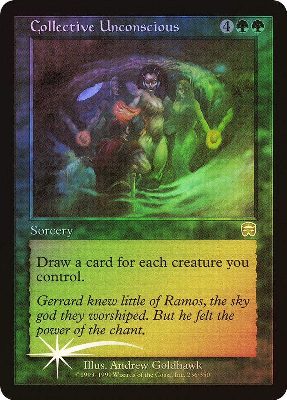 Collective Unconscious (Mercadian Masques - Foil) Trading Card