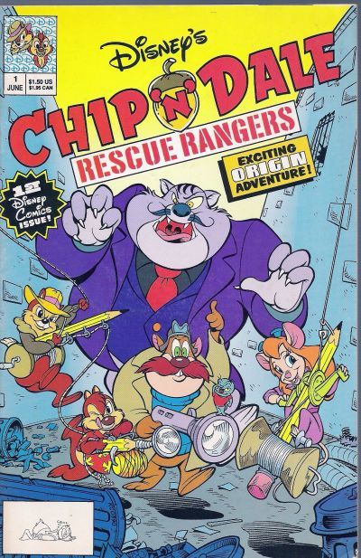Chip 'N' Dale Rescue Rangers #1 Comic