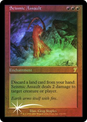 Seismic Assault (7th Edition - Foil)