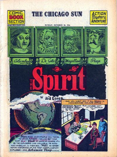 Spirit Section #10/20/1946 Comic