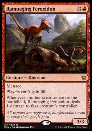 Rampaging Ferocidon (Ixalan) Trading Card