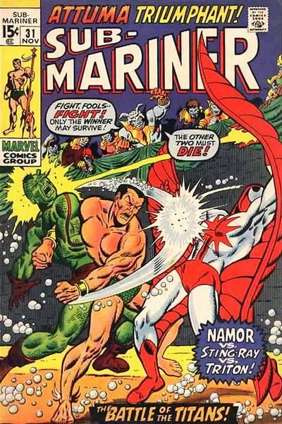 Sub-Mariner #31 Comic
