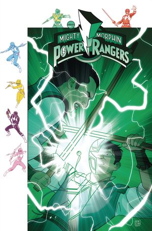 Mighty Morphin Power Rangers #32 (Subscription Gibson Variant Sg)