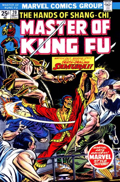 Master of Kung Fu #20 Comic