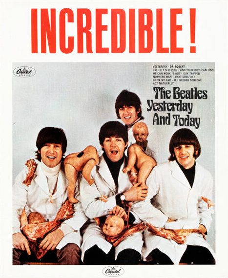 The Beatles Yesterday & Today Promotional 1966 Concert Poster