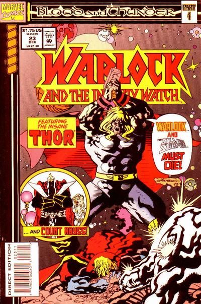 Warlock and the Infinity Watch #23 Comic