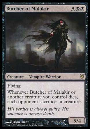 Butcher of Malakir (Sorin vs. Tibalt) Trading Card