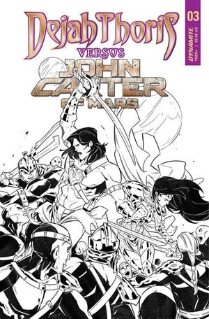 Dejah Thoris Vs John Carter Of Mars #3 (Cover F 15 Copy Cover Parrillo Tint)