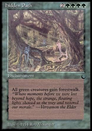 Hidden Path (The Dark) Trading Card