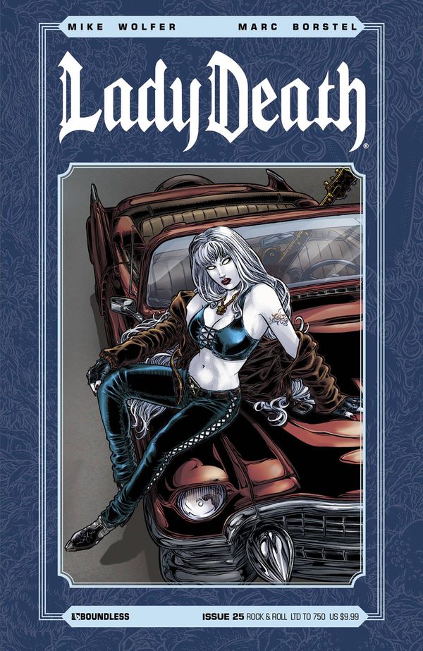 Lady Death  #25 (Rock and Roll Cover)