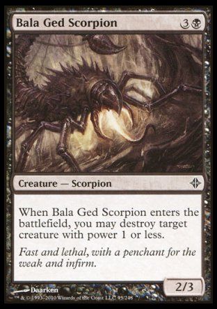 Bala Ged Scorpion (Rise of the Eldrazi) Trading Card