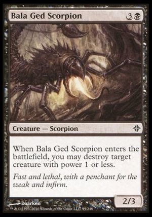 Bala Ged Scorpion (Rise of the Eldrazi)