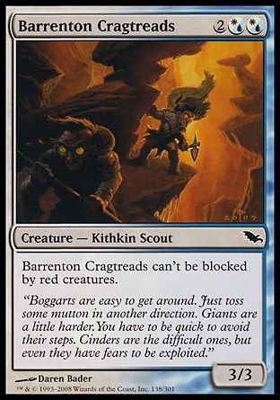 Barrenton Cragtreads (Shadowmoor) Trading Card