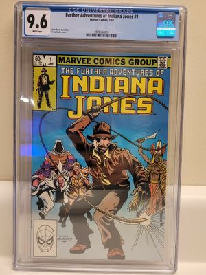 Further Adventures Of Indiana Jones #1 Near Mint 9.4 First Issue John Byrne 1982