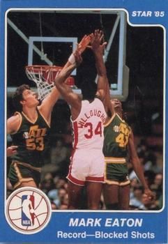 Mark Eaton 1984 Star #286 Sports Card