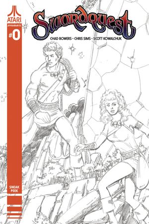 Swordquest  (Cover D 100 Copy Perez Artist Snea)