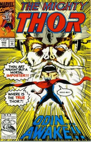 THOR THE MIGHTY #451 VOL 1 MARVEL SEPTEMBER 1992 