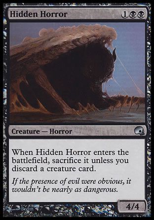 Hidden Horror (Premium Deck Series: Graveborn) Trading Card