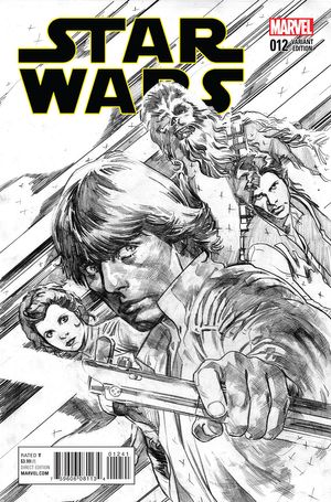 Star Wars #12 (Immonen Sketch Variant)