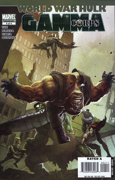World War Hulk: Gamma Corps #4 Comic