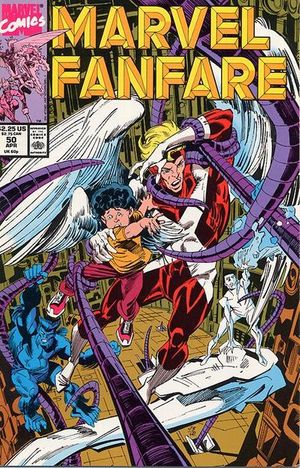 8.0-VF Angel 1982 Marvel Fanfare #  40