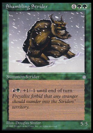 Shambling Strider (Ice Age) Trading Card