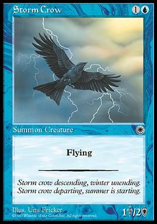 Storm Crow (Portal) Trading Card