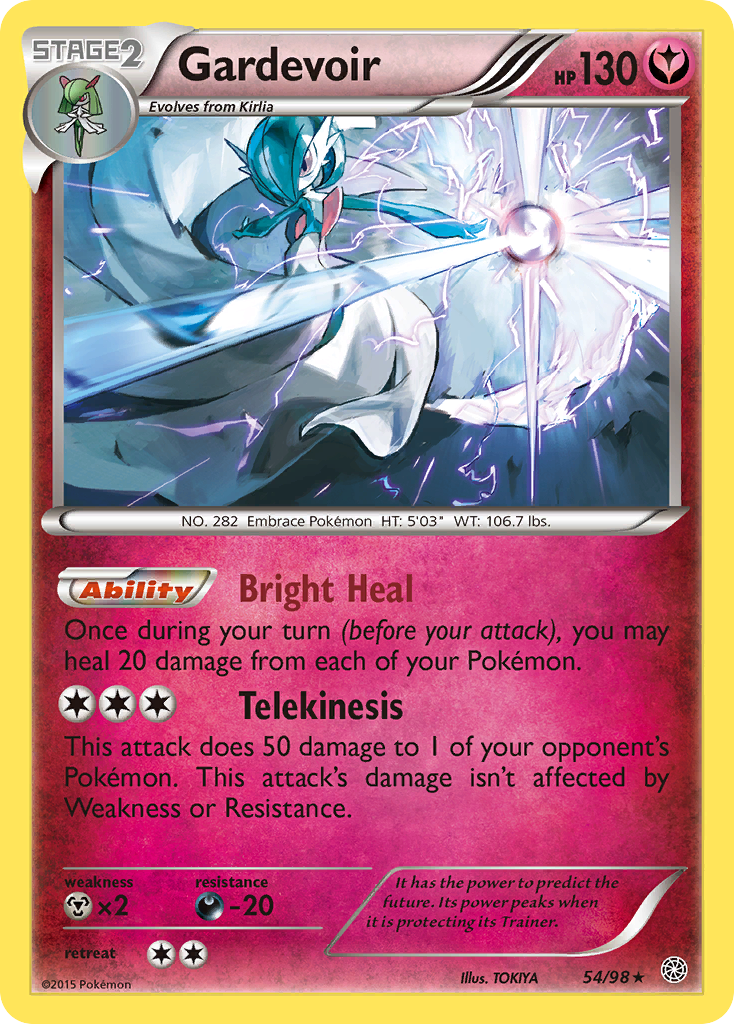 Gardevoir (54/98) - Ancient Origins Pokémon Card