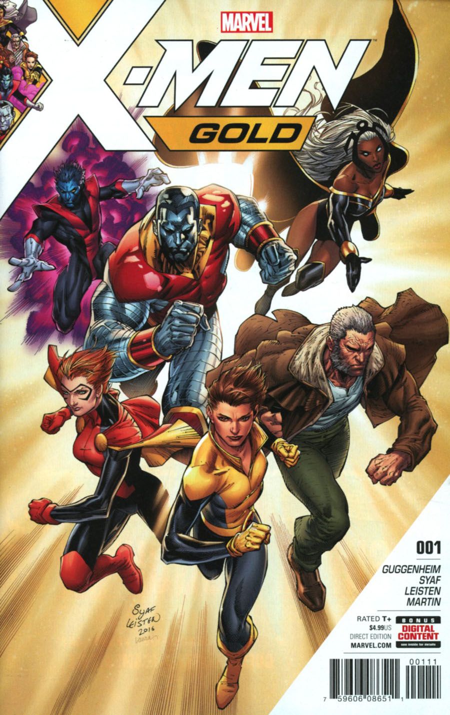 X-Men Gold #1 Comic