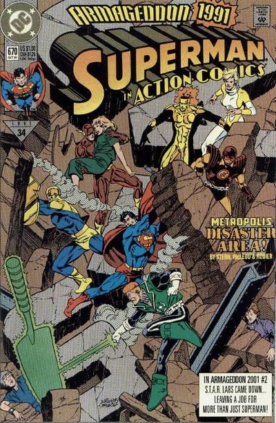 Action Comics #670 Comic