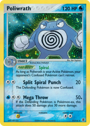 Poliwrath (11/112) - FireRed & LeafGreen