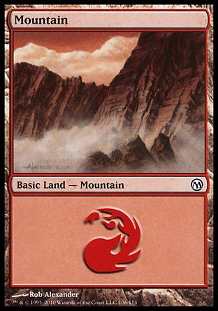 Mountain (Duels of the Planeswalkers) Trading Card