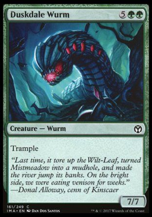 Duskdale Wurm (Iconic Masters) Trading Card