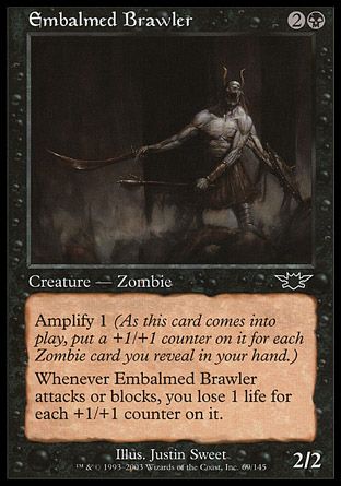 Embalmed Brawler (Legions) Trading Card