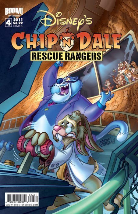 Chip 'n' Dale Rescue Rangers #4 Comic