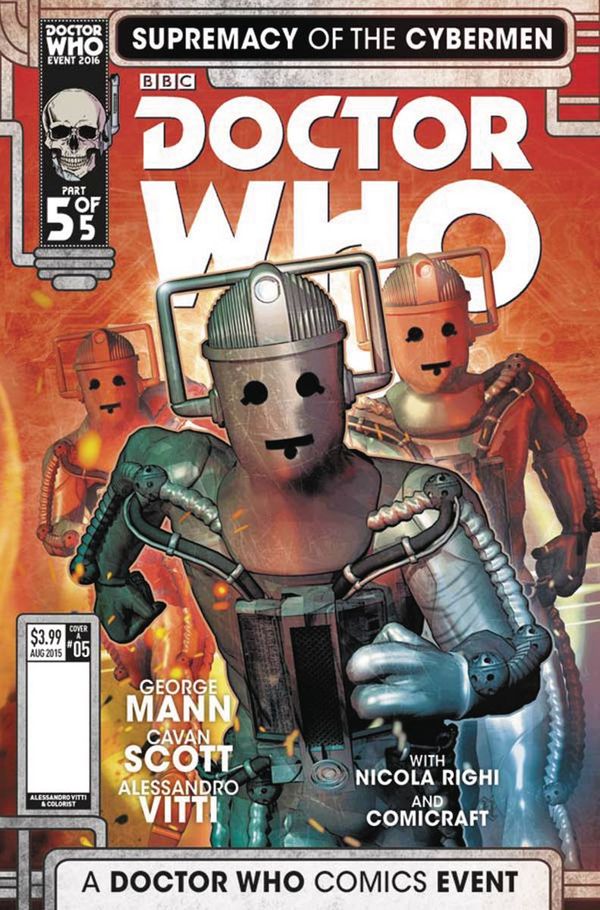 Doctor Who: Supremacy of the Cybermen #5 (Cover C Listrani Cybermen Variant)