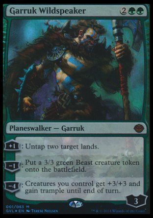 Garruk Wildspeaker (Duel Decks : Anthology) Trading Card