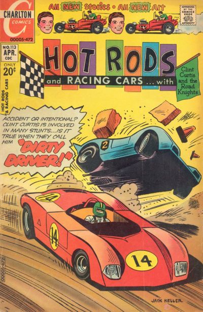 Hot Rods and Racing Cars #113 Comic