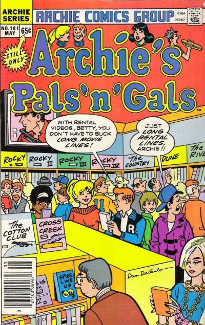 Archie's Pals 'N' Gals #181 Comic