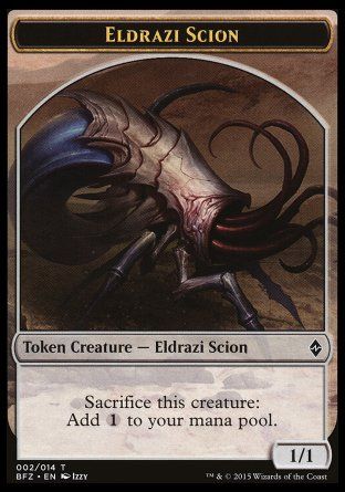 Eldrazi Scion (Battle for Zendikar) Trading Card